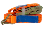 UNITRAILER 8m/35mm/2t oranžový přepravní pás s napínákem
