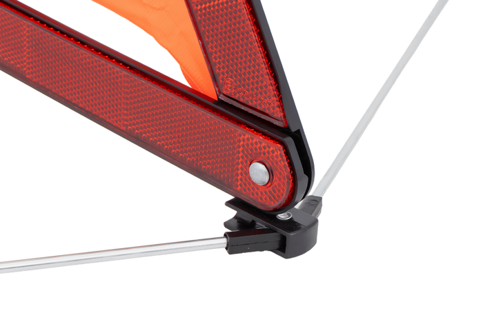 Skládací výstražný trojúhelník HERMON 430×430×430 mm