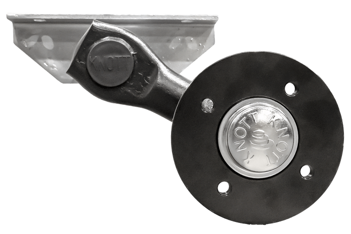 Nebrzděná náprava KNOTT VG7-L pro přívěs 750 kg 1200 mm 1650 mm 4x100