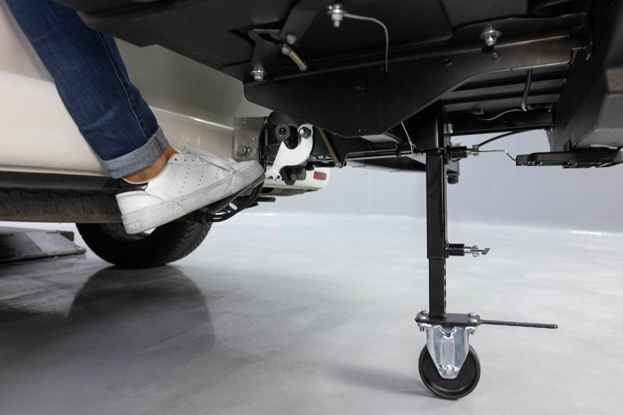 Tažné zařízení Towbox V3 Camper black - box na zavazadla montovaný na tažné zařízení