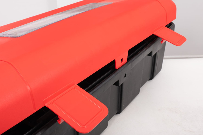 ZÁSUVKA Krabice na hasicí přístroj 6/9 kg DAKEN 82130 REGON 715x335x240mm červená