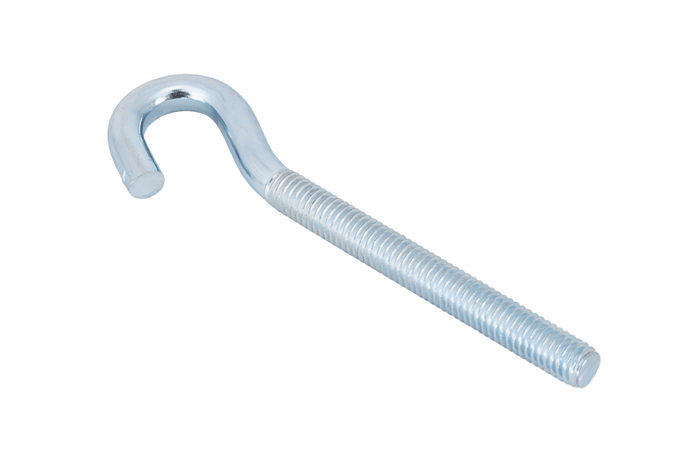 Stavební hák DROMET HZ M6x80 s otevřeným koncem (zahnutý)