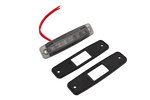 FRISTOM FT-079 LED univerzální obrysová svítilna tmavě červená