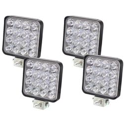 Sada čtyř LED pracovních reflektorových svítilen HERMON LLP16MINI 16xLED 2880lm