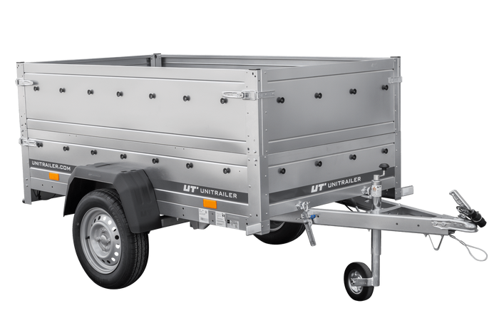 Lehký přívěs 200x106 UNITRAILER GARDEN 200 KIPP s bočnicemi BIS