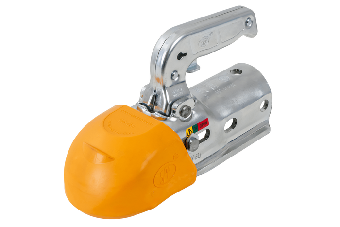 Kulové tažné zařízení STEELPRESS BC-3000.1D-00-00+Z3 pro přívěs o hmotnosti 3000 kg s trubkovou ojí 35-50 mm