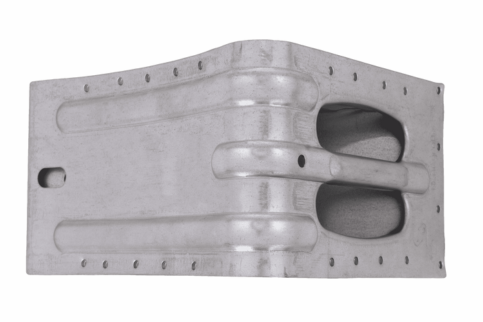 Klín pod kolo KNOTT G36, výška: 150 mm, kovový
