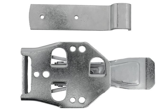 Boční tažné zařízení s upevňovacím prvkem STEELPRESS ZB-04C+Z-01A pro úplné uzavření boku přívěsu