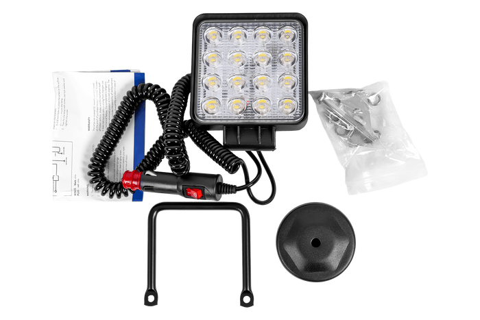 LED pracovní reflektorová svítilna TT TECHNOLOGY TT.13208M 16xLED 3400lm s magnetem