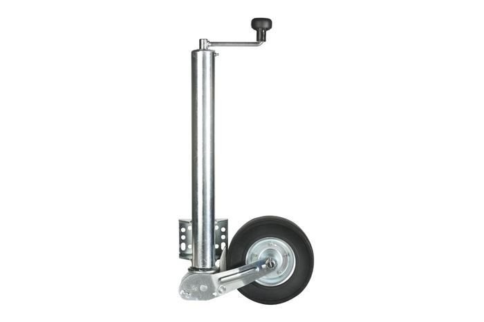 WINTERHOFF VK 60-BLH-255 SB automatické podpěrné kolo s rukojetí 500 kg 60 mm 670-905 mm