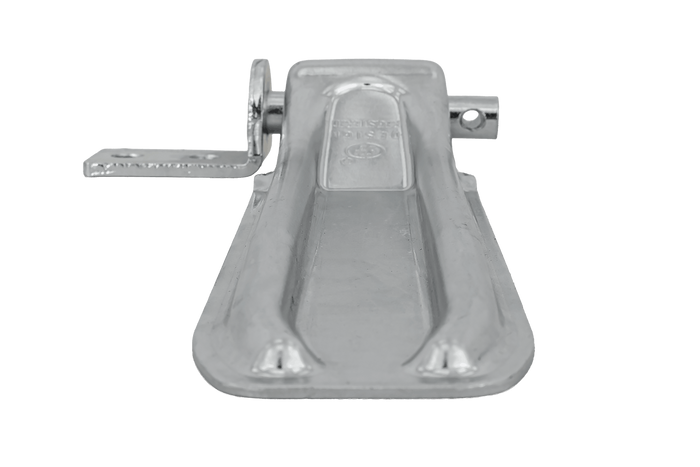 Boční pant s úchytkou STEELPRESS ZW-01.270A+UZ-01B kompletní montáž na bok přívěsu