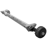 Brzděná náprava AL-KO EURO pro přívěs/nosič automobilů 1800 kg 1650 mm 2150 mm 5x112
