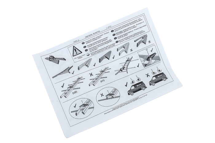 Sada dvou montážních držáků žebříku LOKHEN STOPPY 606510100