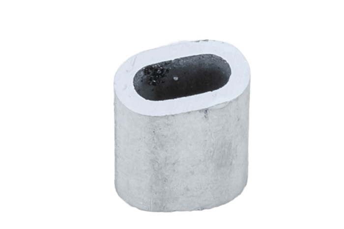 Hliníková spojka pro lana DROMET ZLA.3, objímka pro lana 3mm