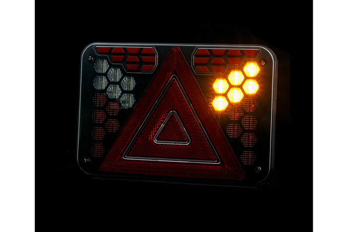 Zadní světlo HORPOL LZD 3216 LED 7 funkcí pravé