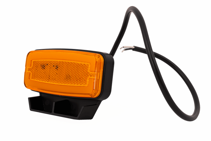 HORPOL LD 2765 LED obrysová svítilna, oranžová, univerzální, s držákem