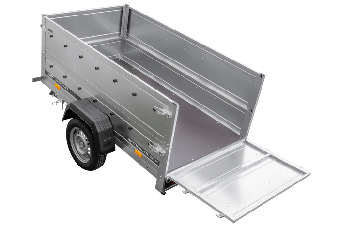 Lehký přívěs 200x106 UNITRAILER GARDEN 200 KIPP s bočnicemi BIS