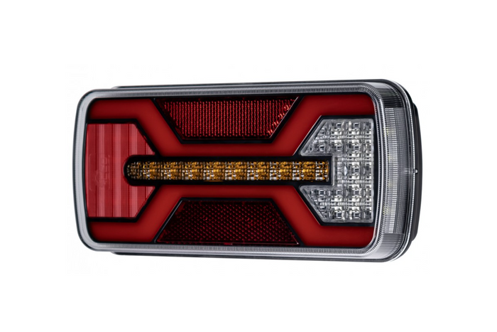 KAMAR X-SPIDER L2424 LED zadní světlo 5 funkcí univerzální