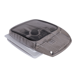 Automatický střešní ventilátor PUNDMANN PLUS FAN pro obytné vozy s osvětlením, roleta 400×400 mm