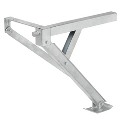 ProPlus 361510V01 výsuvná rohová podpěra levá přední/pravá zadní strana přívěsu 600 kg 460 mm
