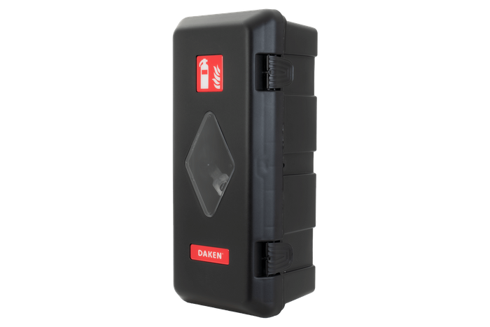 Krabice na hasicí přístroj 9 kg DAKEN 82010 ADAMANT 671x310x247mm černá