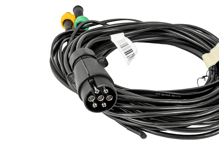 Sada světel: zadní světla FRISTOM LED + obrysová světla LED HORPOL + svazek MANTES 7m 7PIN