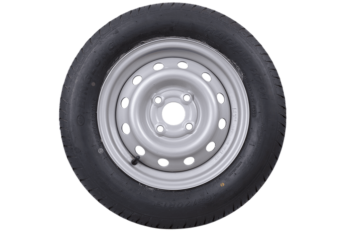 VÝSTUP Kompletní kolo PNEU LINGLONG 165/70 R13 79N RÁFEK UNITRAILER 4Jx13" 4x100 ET:30