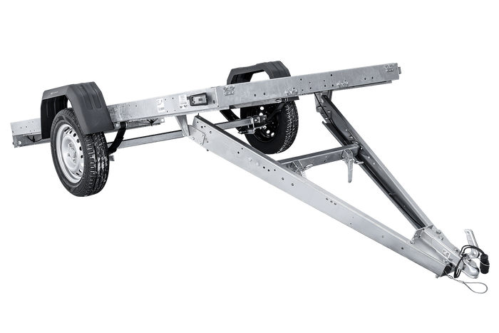 Přívěs pro auto na pružinách 264x125 UNITRAILER FORCE 264/R KIPP