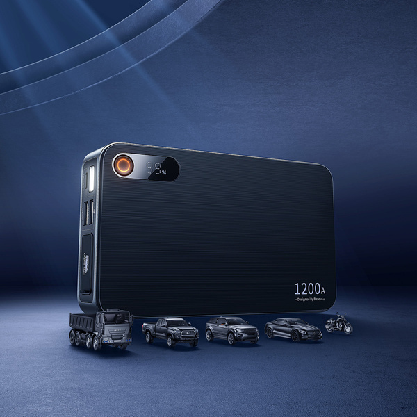 Power Bank startér BASEUS Super Energy Pro+ Jump Starter 12V 12000mAh 1200A + USB nabíječka