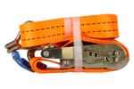 Sada čtyř oranžových přepravních pásů UNITRAILER 3m/35mm/2t s napínákem