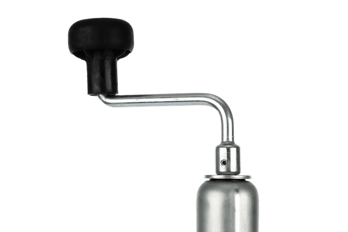 Výsuvná podpěra kliky WINTERHOFF ST48-120 pro přívěs 150 kg 600-820 mm