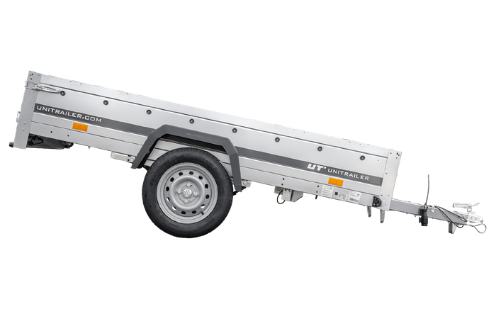 Přívěs za auto na pružinách 230x125 UNITRAILER GARDEN 230/R KIPP