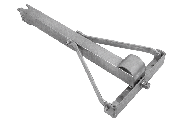 KNOTT 6X1197.007 výsuvný rohový stabilizátor pro přívěs 1100 kg 498 mm