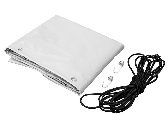 OUTLET Plochá plachta UNITRAILER na přívěs 150x106cm ZAHRADNÍ PŘÍVĚS 150 KIPP