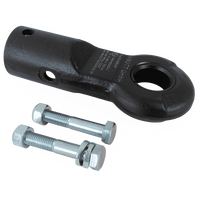 Tažné oko KNOTT KK7488S pro přívěs o hmotnosti 3500 kg s trubkovou ojí o průměru 50 mm, nový typ