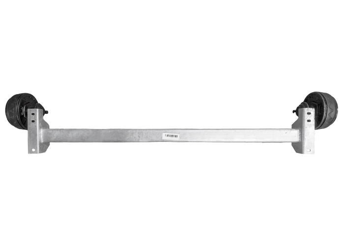 Brzděná náprava KNOTT VGB13M pro přívěs/nosič automobilů 1350 kg 1510 mm 1880 mm 5x112