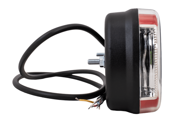 Zadní LED svítilna FRISTOM FT-130 COF, 6 funkcí, univerzální