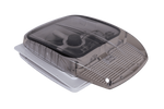 Automatický střešní ventilátor PUNDMANN PLUS FAN pro obytné vozy s osvětlením, roleta 400×400 mm