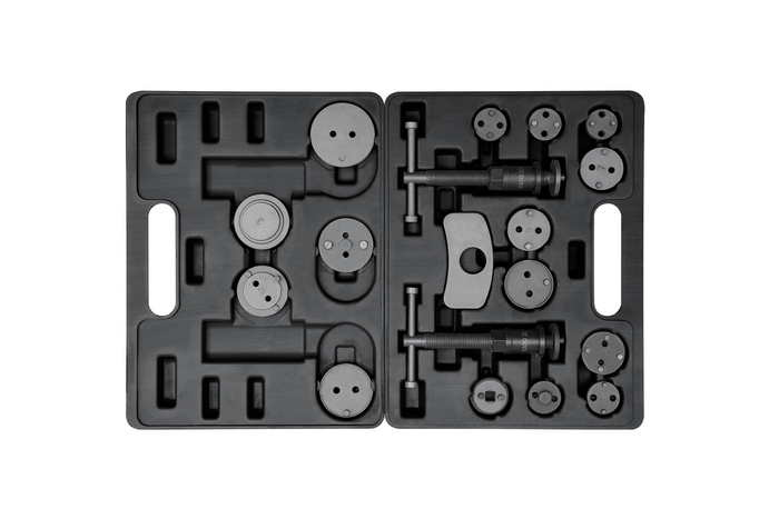 Sada ručních oddělovačů brzdových třmenů YATO YT-0682 18 dílů.