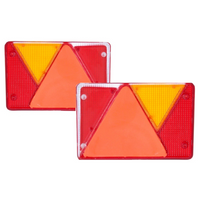 Kryty zadních světel ASPÖCK MULTIPOINT IV levé+pravé