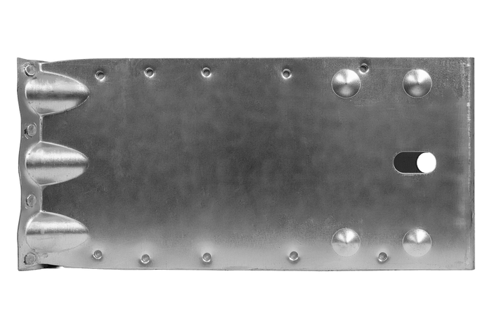 Klín pod kolo KNOTT G36, výška: 150 mm, kovový