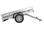 Jednonápravový přívěs na pružinách 200x125 UNITRAILER GARDEN 201/R KIPP