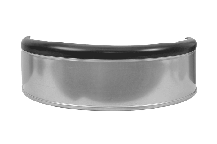 Blatník pro přívěs 13-15" DOMAR DK7110 podběh kola 820/240 mm kovový s gumovým okrajem
