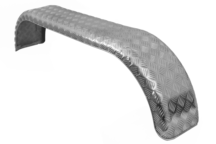 Tandemový blatník pro přívěs 13-14" DOMAR D29300, plochý podběh kola 1500/240 mm