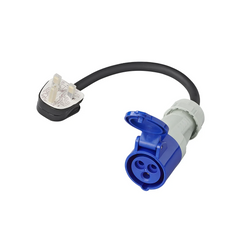 Adaptér s CEE zástrčkou a UK zásuvkou UK ProPlus 373522DE kabel 40 cm 16A 230V 