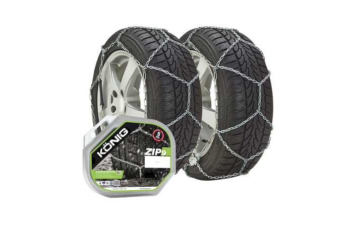 Sněhové řetězy König Zip 9 sk. 95