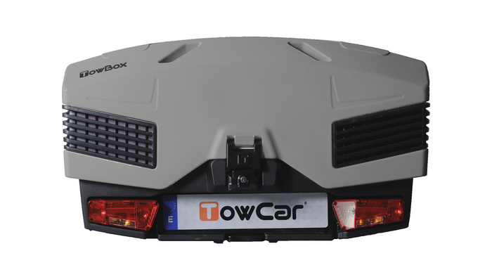 Towbox EVO classic gray - box na zavazadla montovaný na tažné zařízení