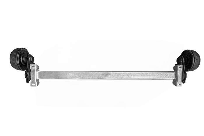 Brzděná náprava KNOTT VGB13 pro přívěs/nosič automobilů 1350 kg 1350 mm 1800 mm 5x112