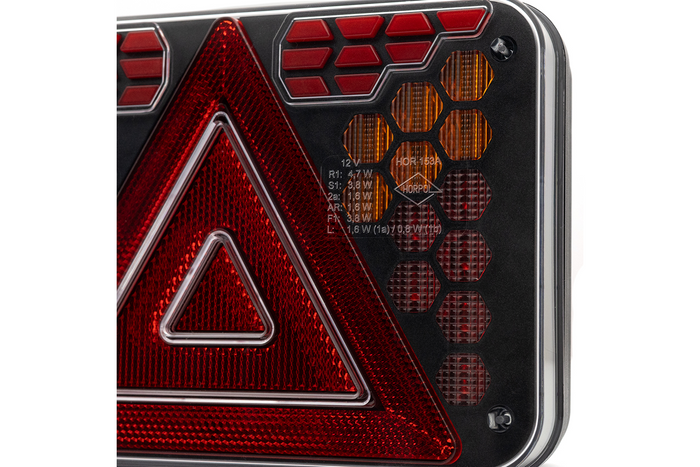 Zadní světlo HORPOL LZD 3216 LED 7 funkcí pravé