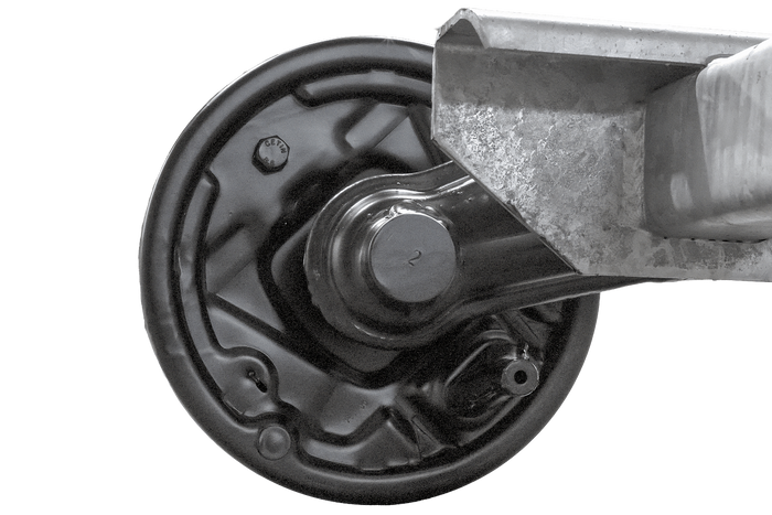 Brzděná náprava KNOTT VGB18MV pro přívěs/nosič 1800 kg 1300 mm 1800 mm 5x112